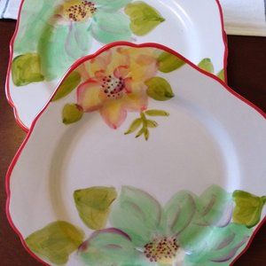 Set of Six Pioneer Woman Salad Plates